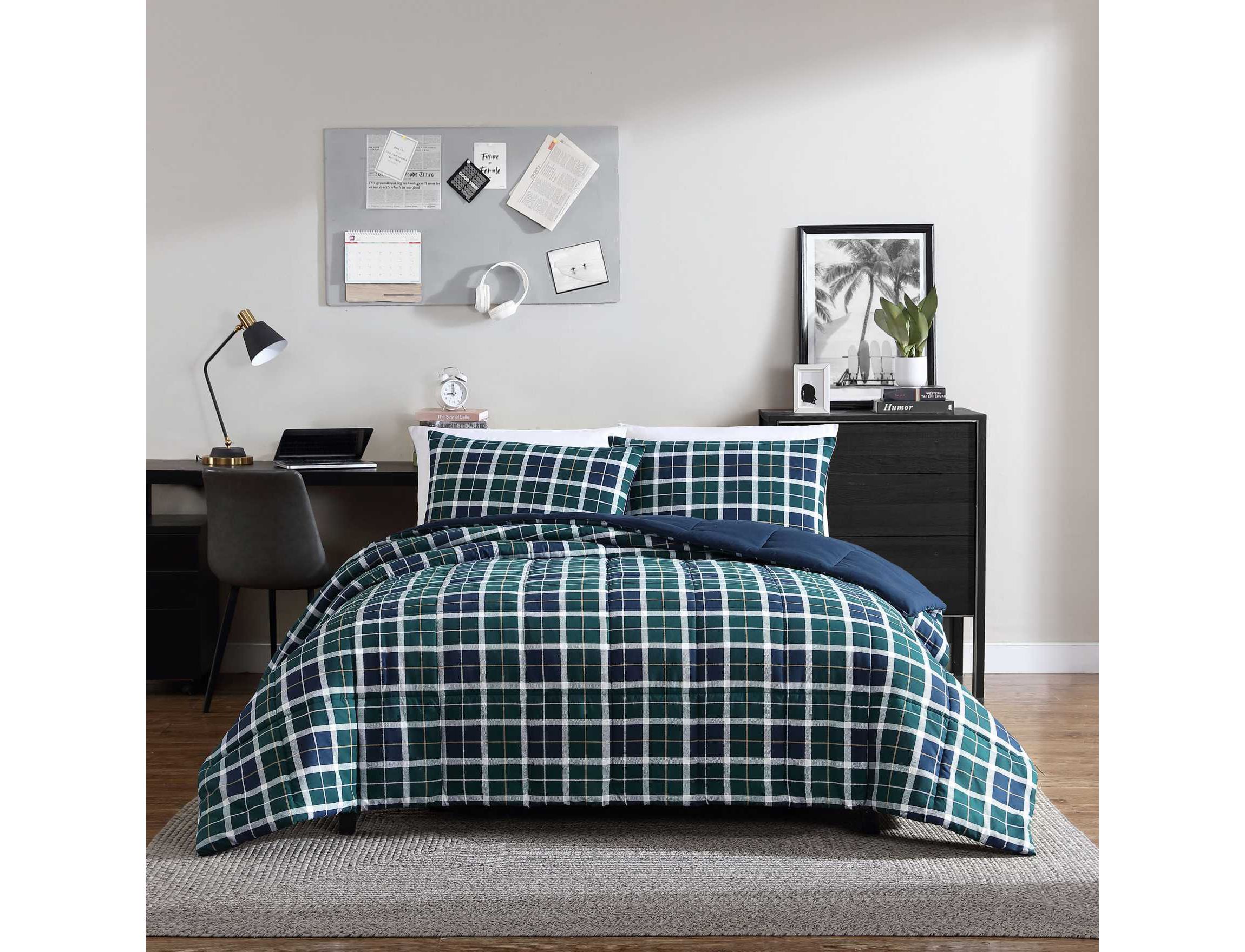Northsail Plaid Microfiber Comforter-Sham Set