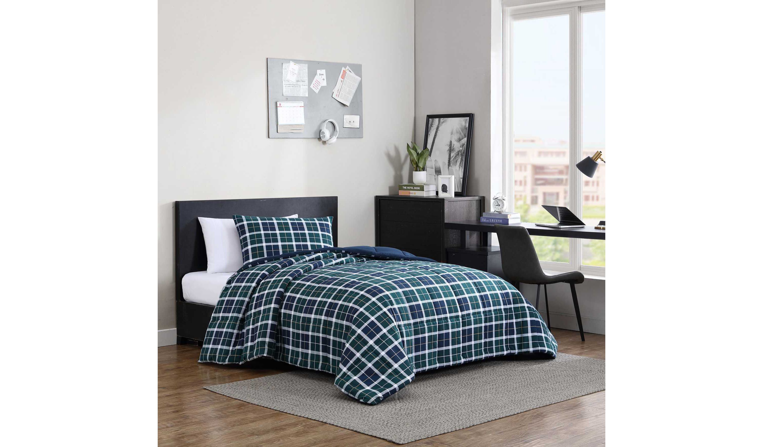 Northsail Plaid Microfiber Comforter-Sham Set