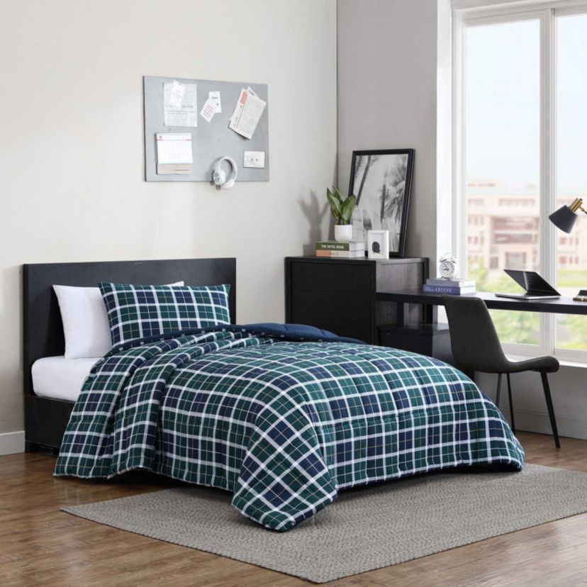 Northsail Plaid Microfiber Comforter-Sham Set
