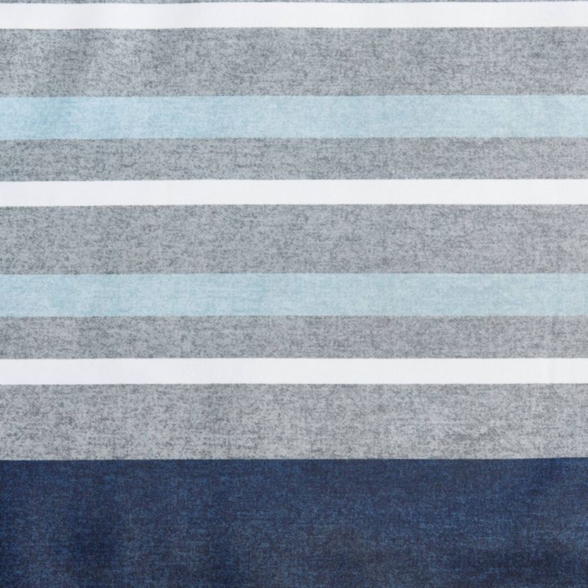 Heathered Block Microfiber Bed Set