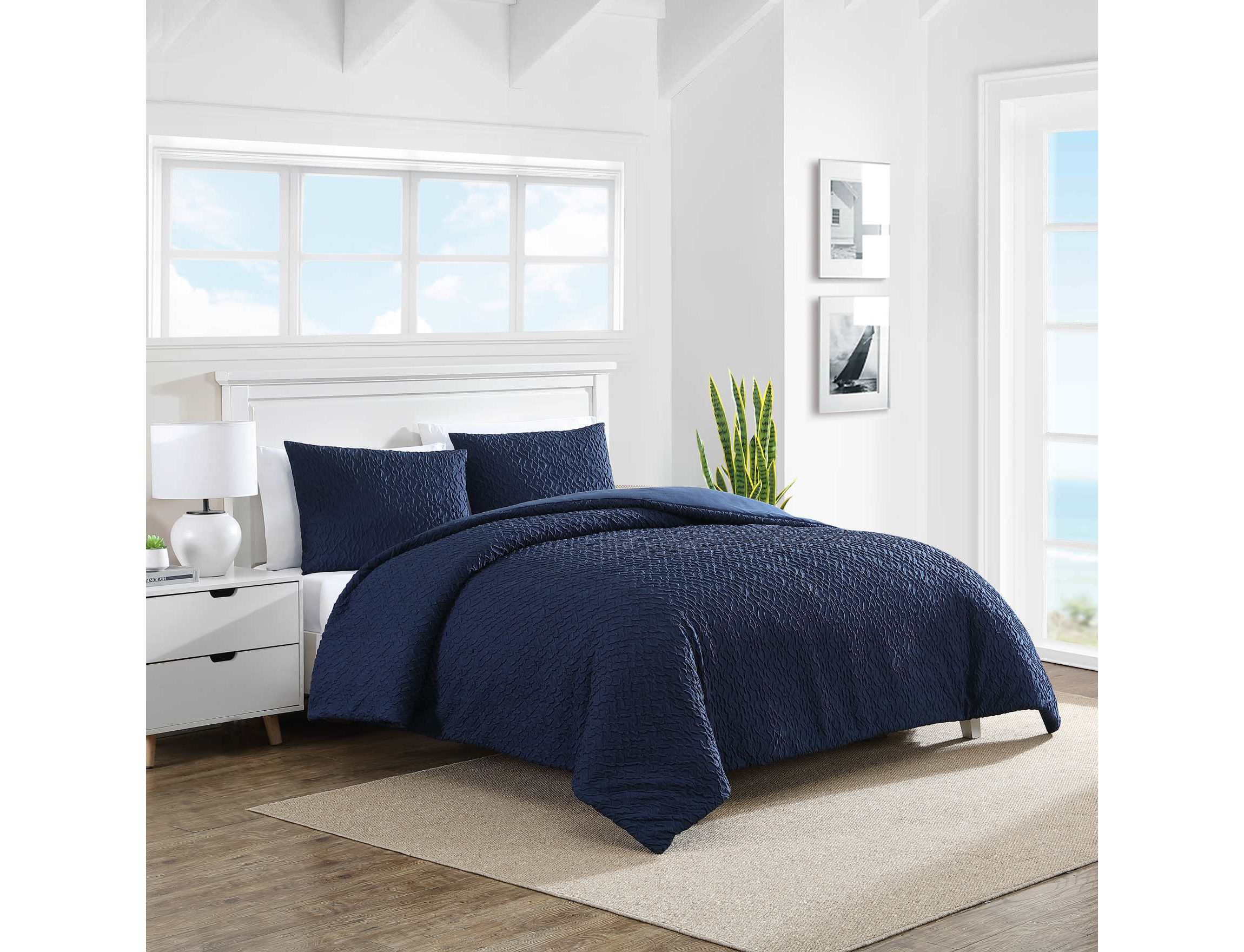 Point Harbor Microfiber Comforter-Sham Set