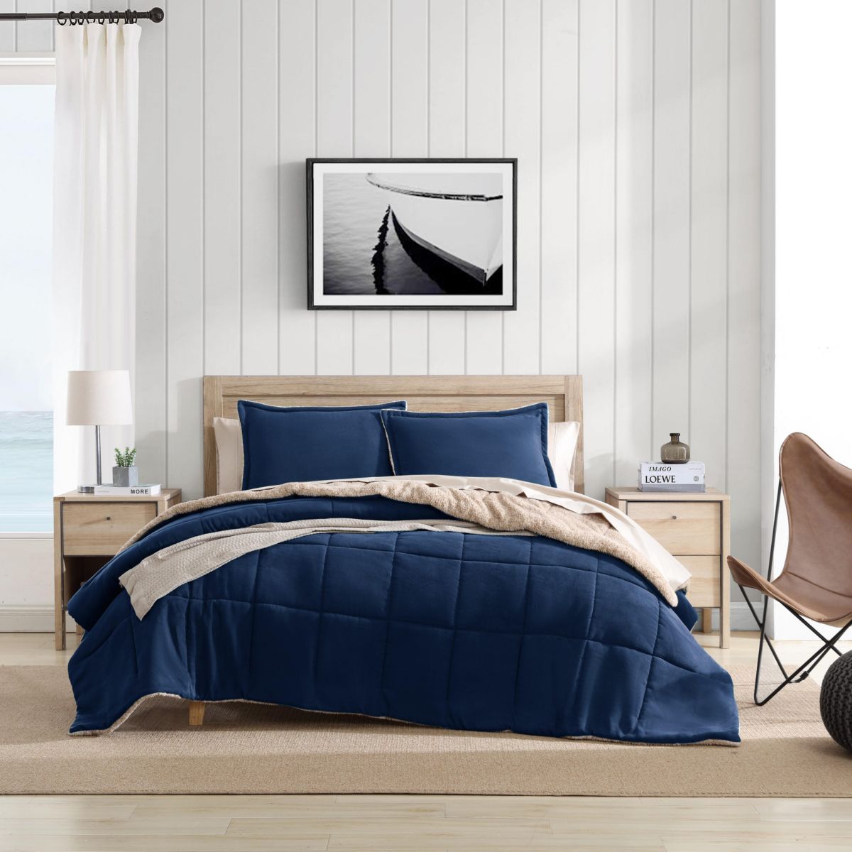 Beckett Microfiber Comforter-Sham Set