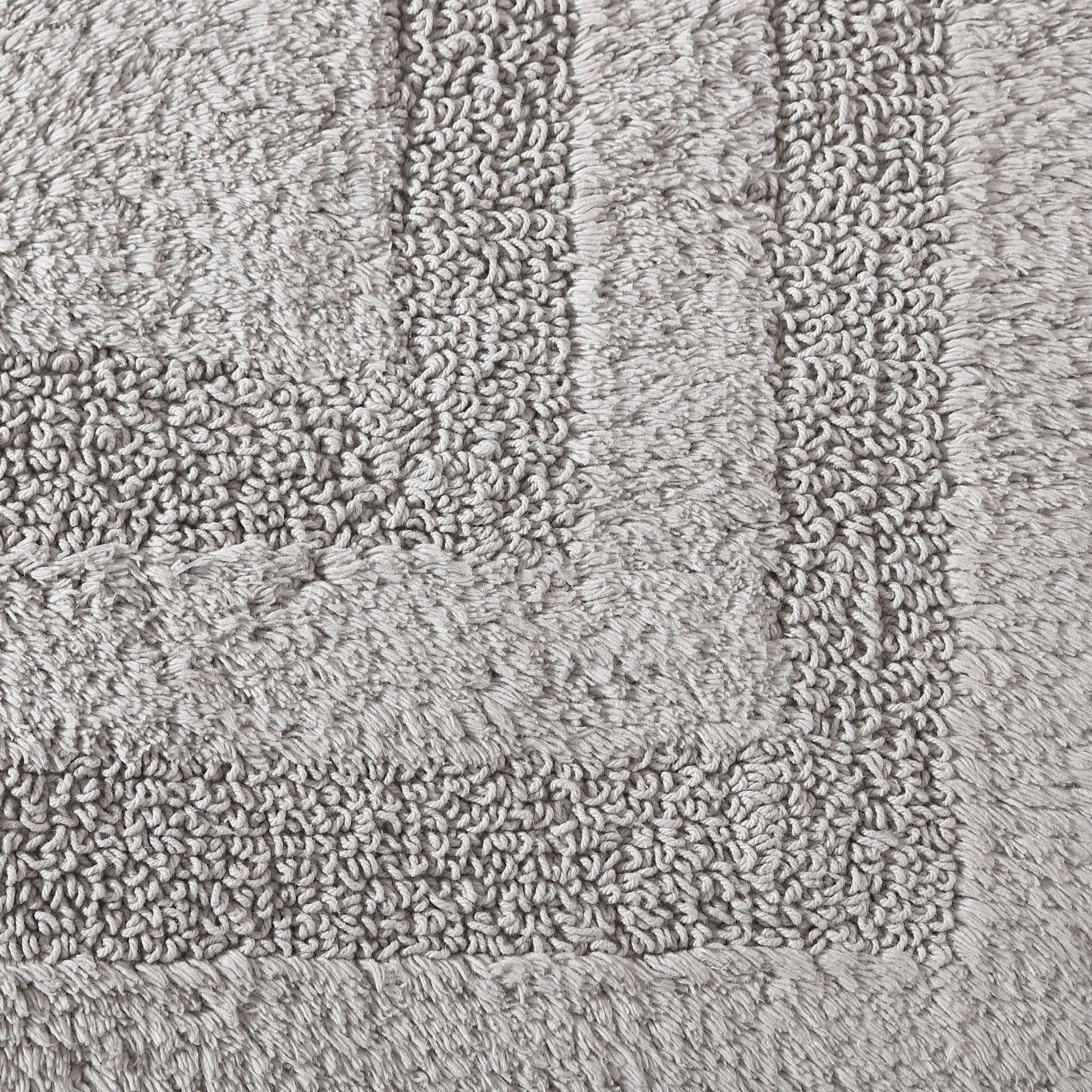 Micellar Solid Reversible 100% Cotton Bath Rug