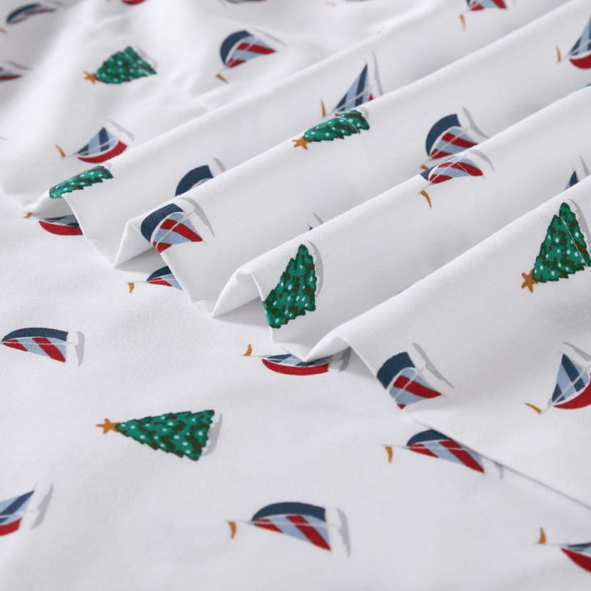Holiday Sails Microfiber Sheet Set
