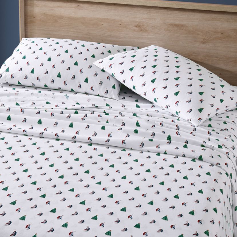 Holiday Sails Microfiber Sheet Set