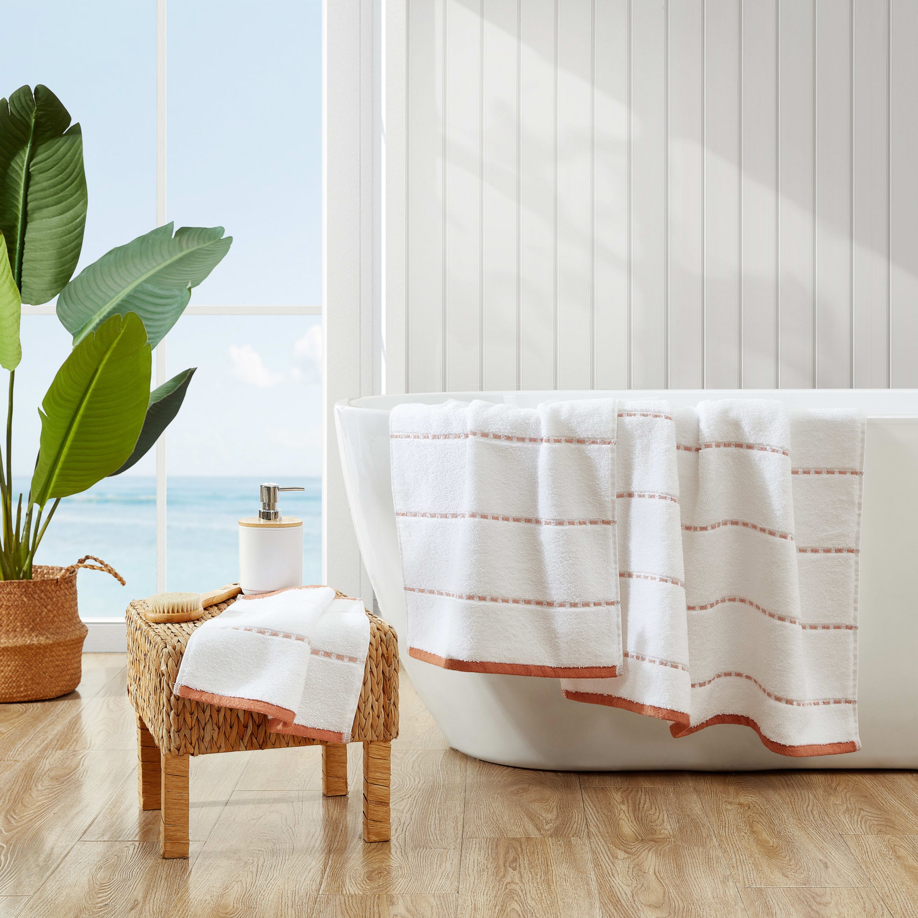 Ridley Solid 100% Cotton Towel Set