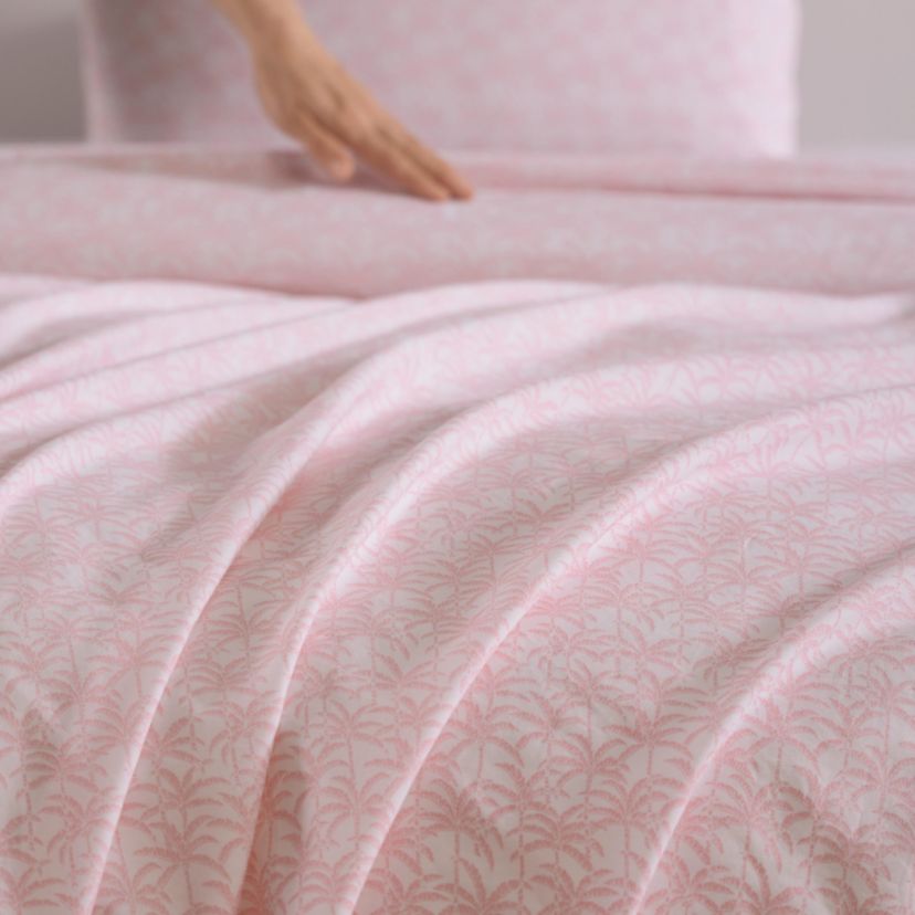Lovely Palms 100% Cotton Sheet Set