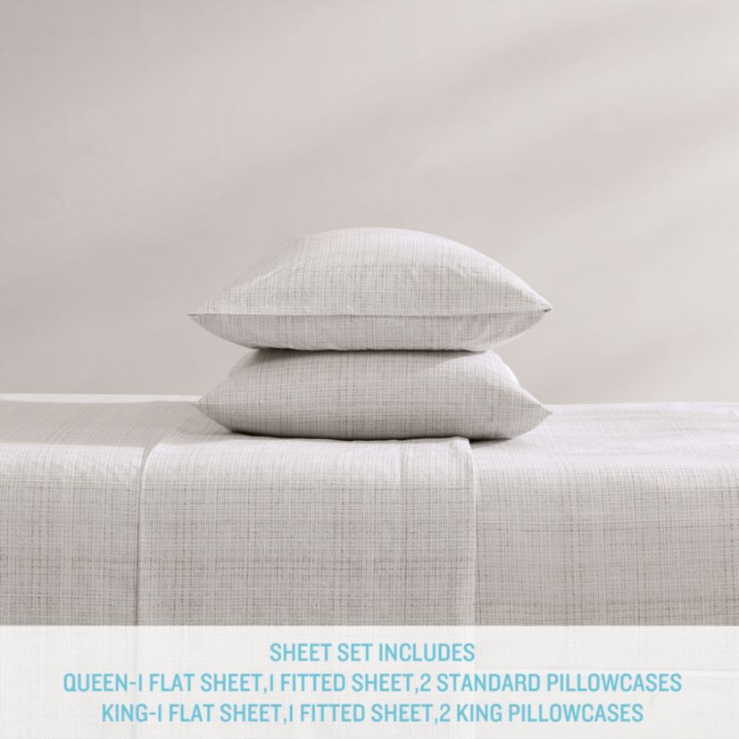 Raffia Linen 100% Cotton Sheet Set