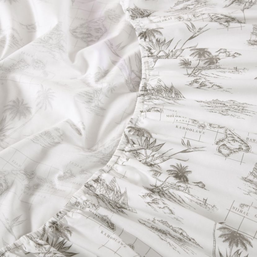 Vintage Map 100% Cotton Sheet Set