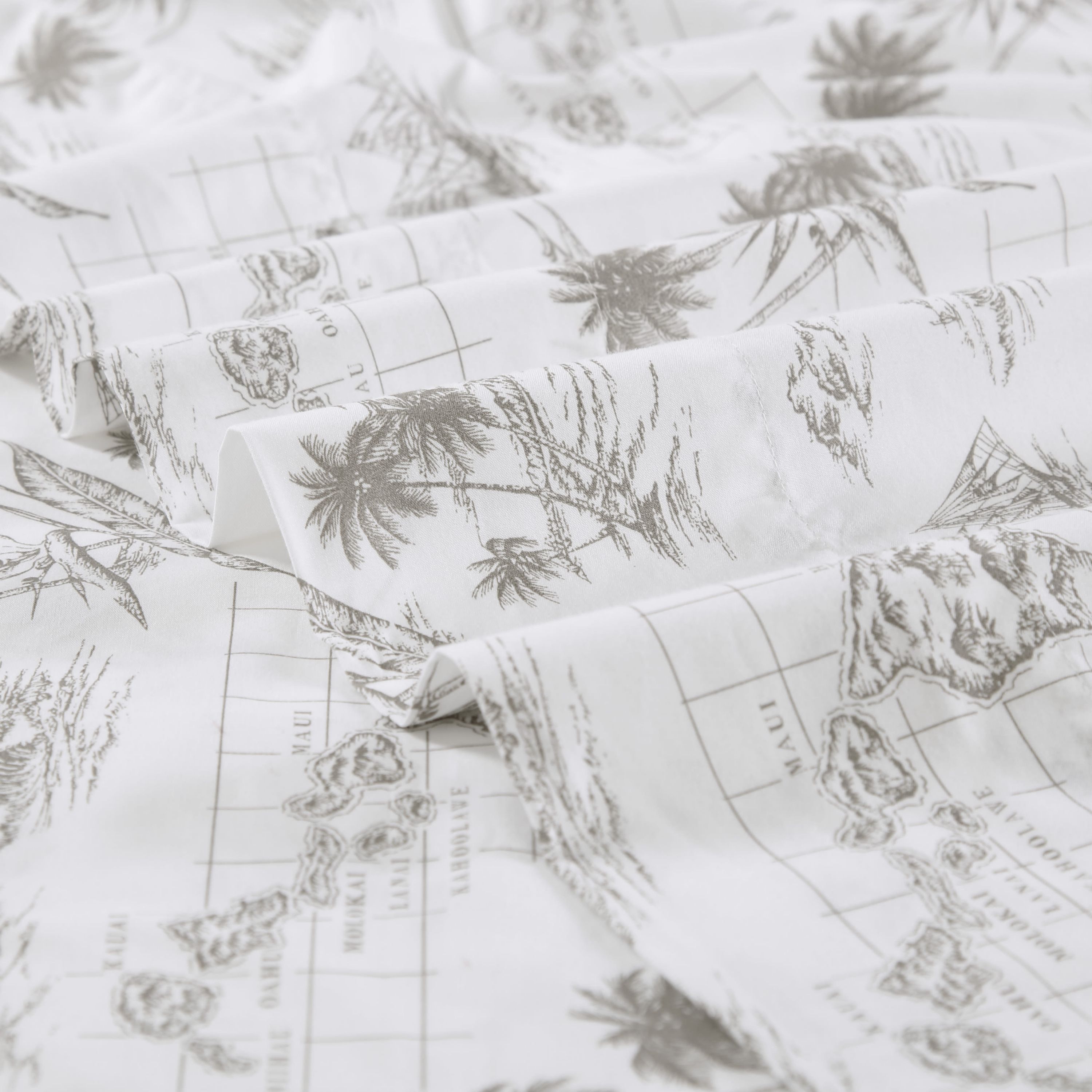 Vintage Map 100% Cotton Sheet Set
