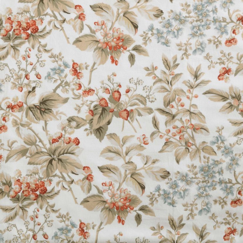 Bramble Floral 100% Cotton Comforter-Sham Set