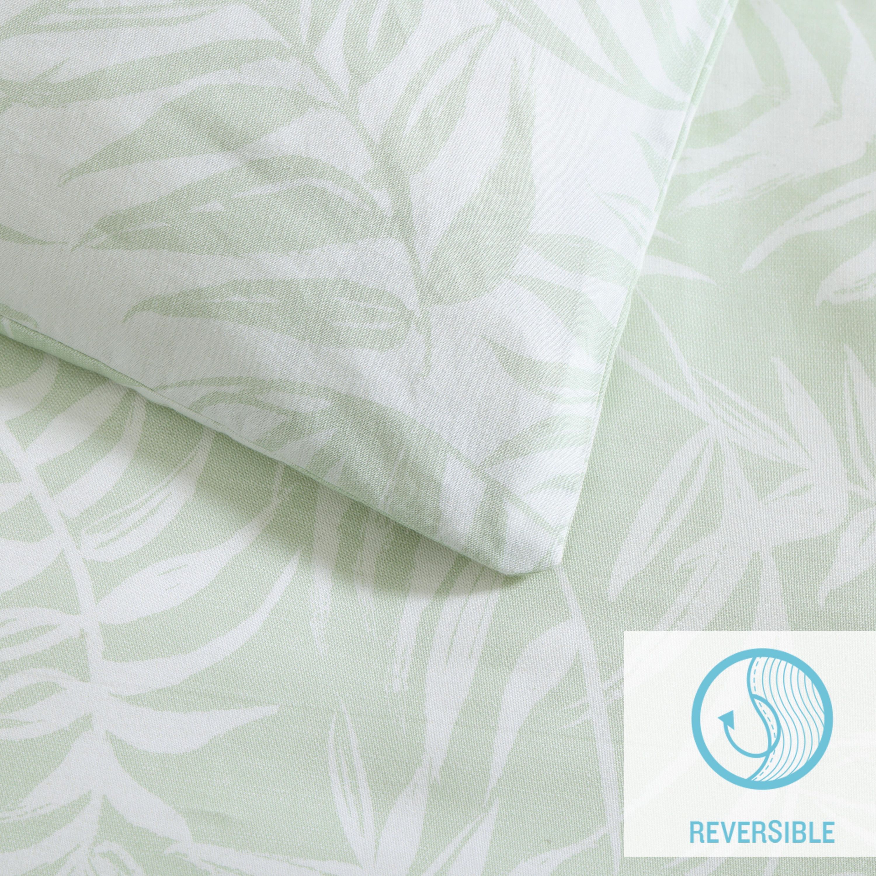 Art Of Palms 100% Cotton Comforter-Sham Set
