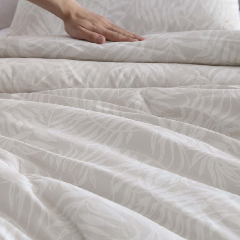 Art Of Palms 100% Cotton Bonus Comforter Set