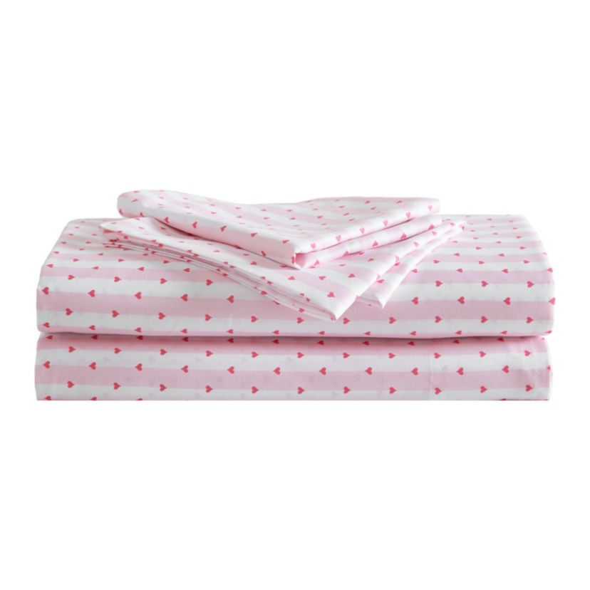 Wonderland Stripe Microfiber Sheet Set