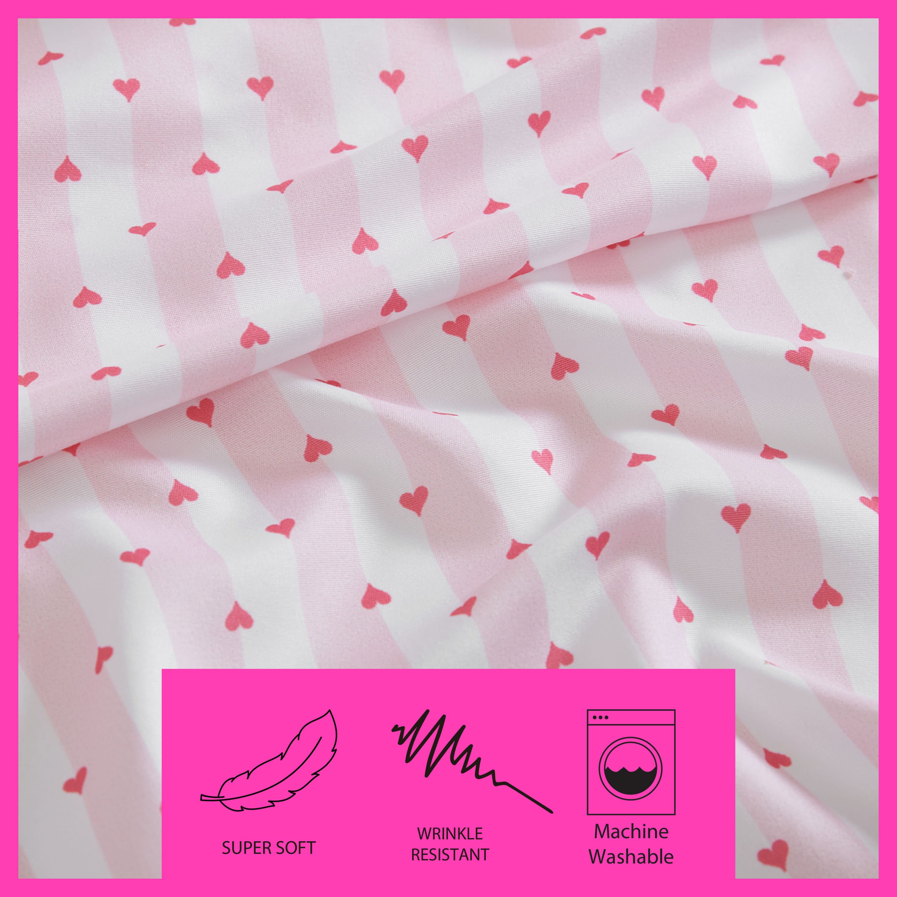 Wonderland Stripe Microfiber Sheet Set