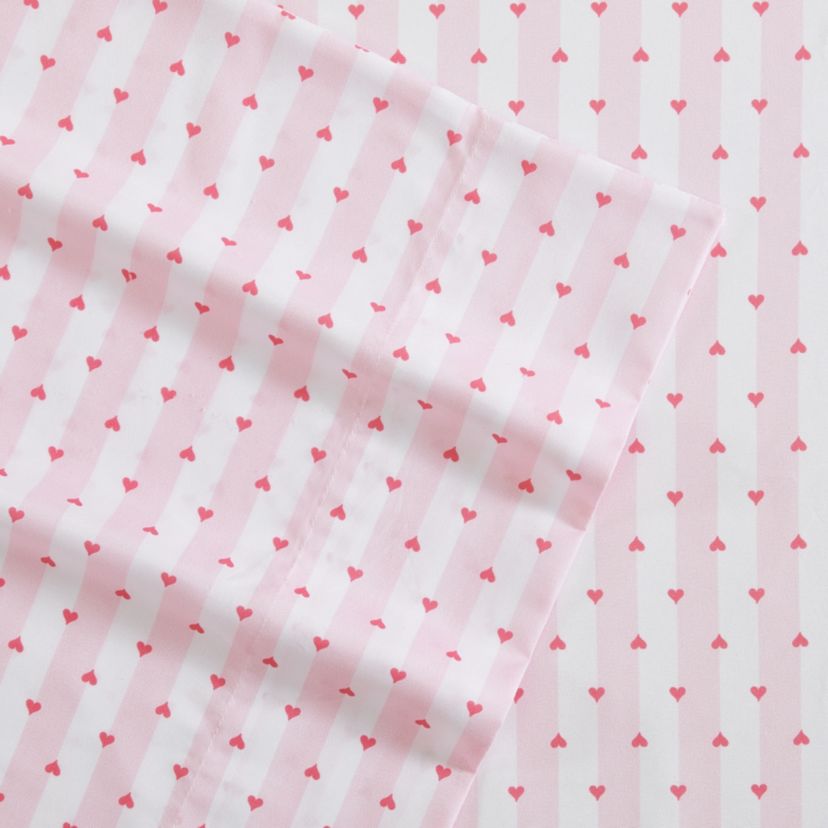 Wonderland Stripe Microfiber Sheet Set