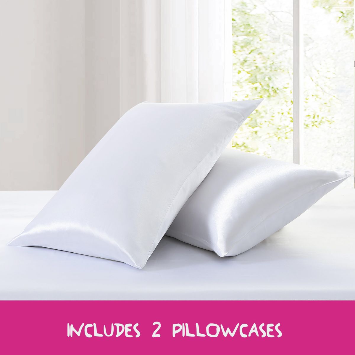 Solid Satin Microfiber Sheet Set