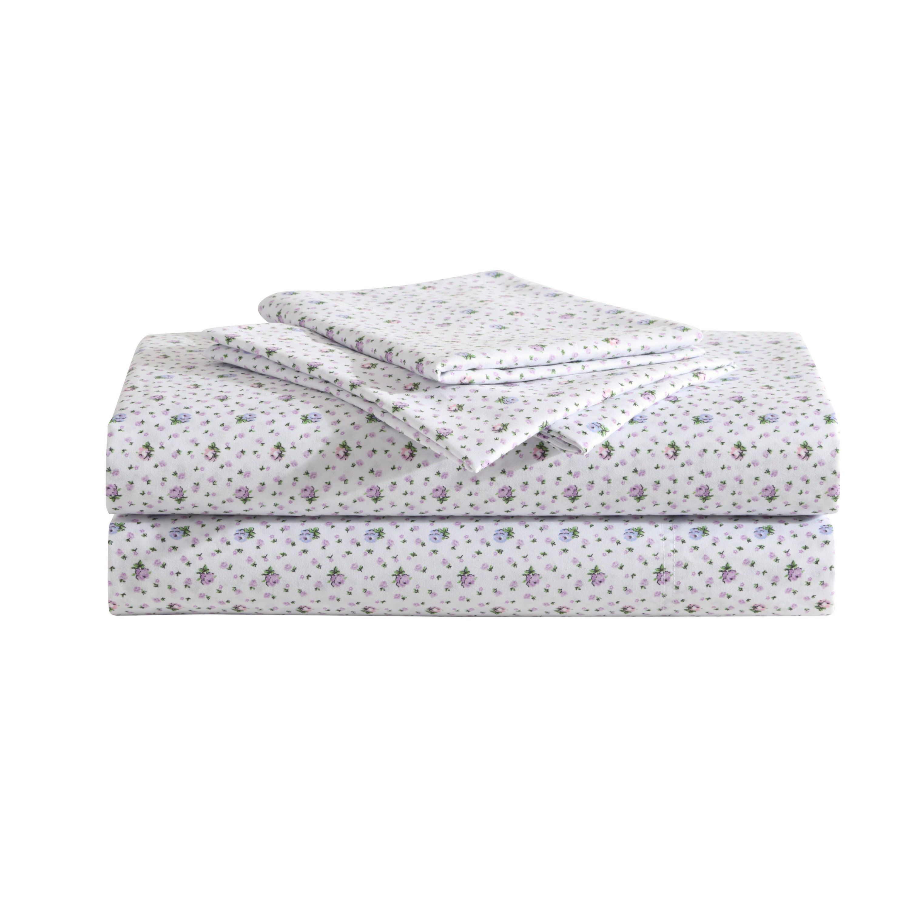 Pretty Floral Ditsy Microfiber Sheet Set