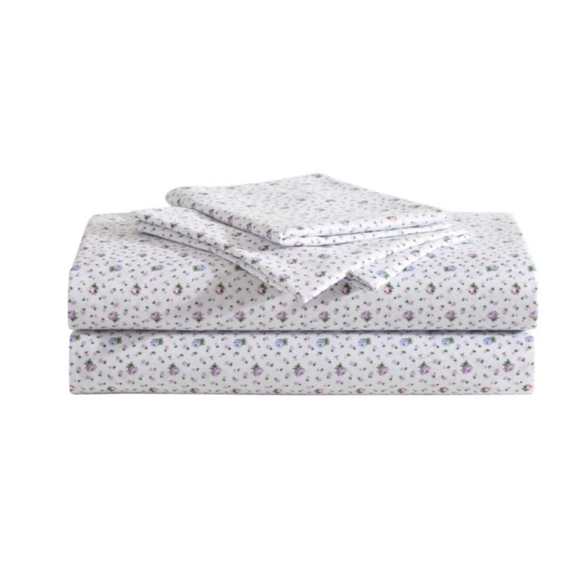Pretty Floral Ditsy Microfiber Sheet Set