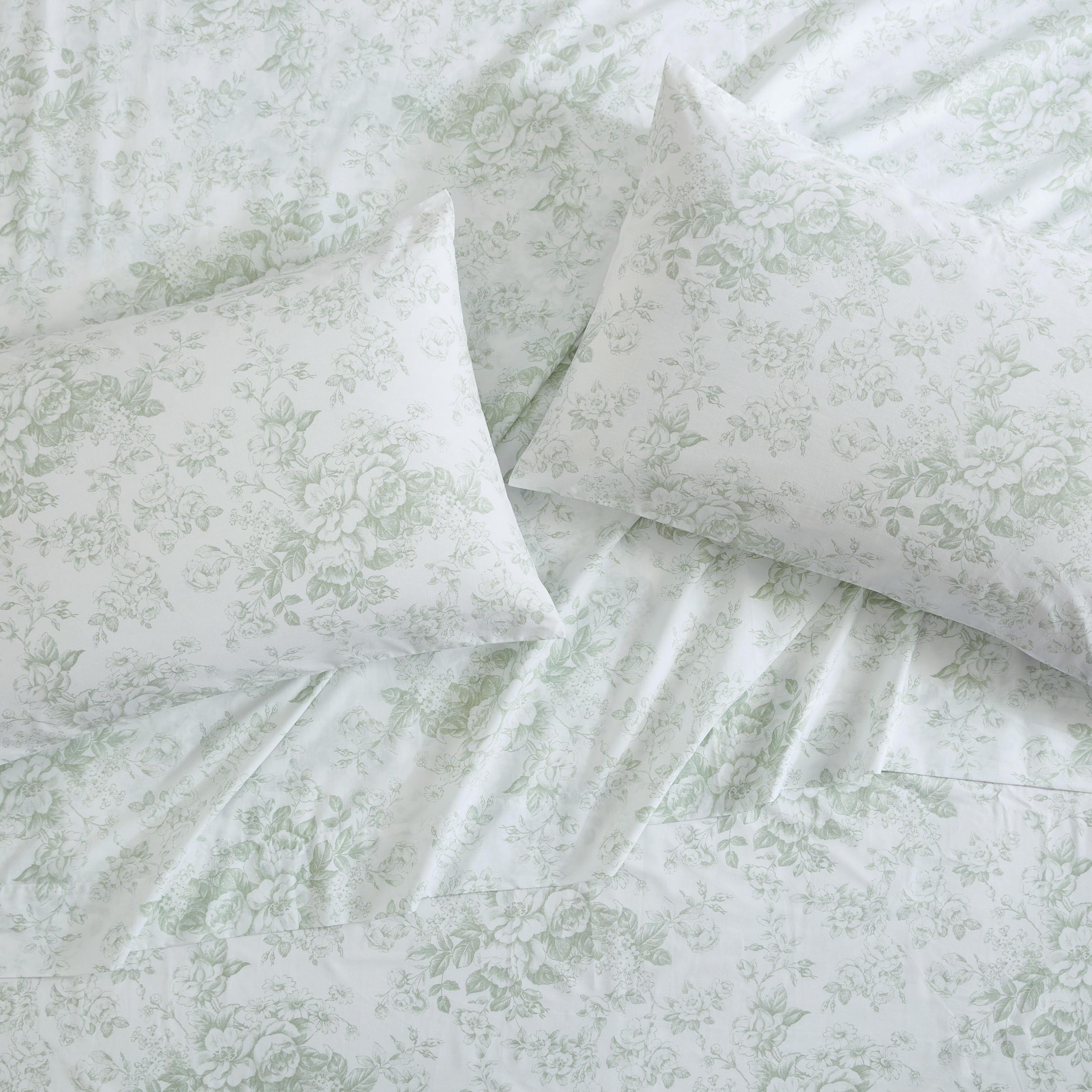Toile Delight 100% Cotton Sheet Set