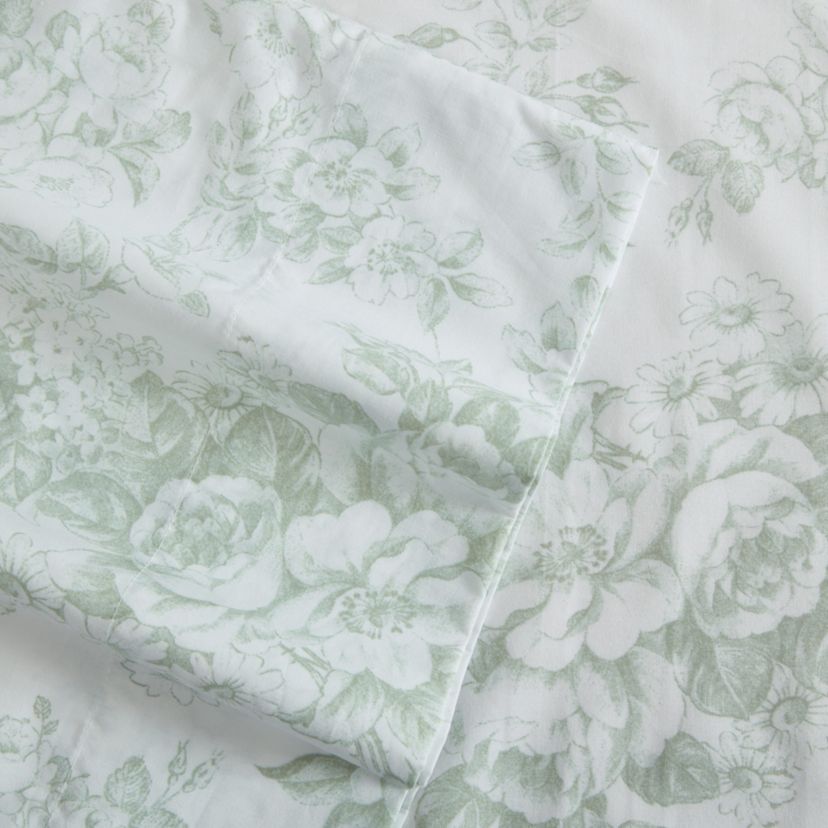 Toile Delight 100% Cotton Sheet Set