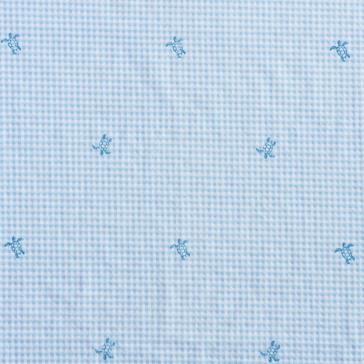 Turtle Gingham 100% Cotton Sheet Set