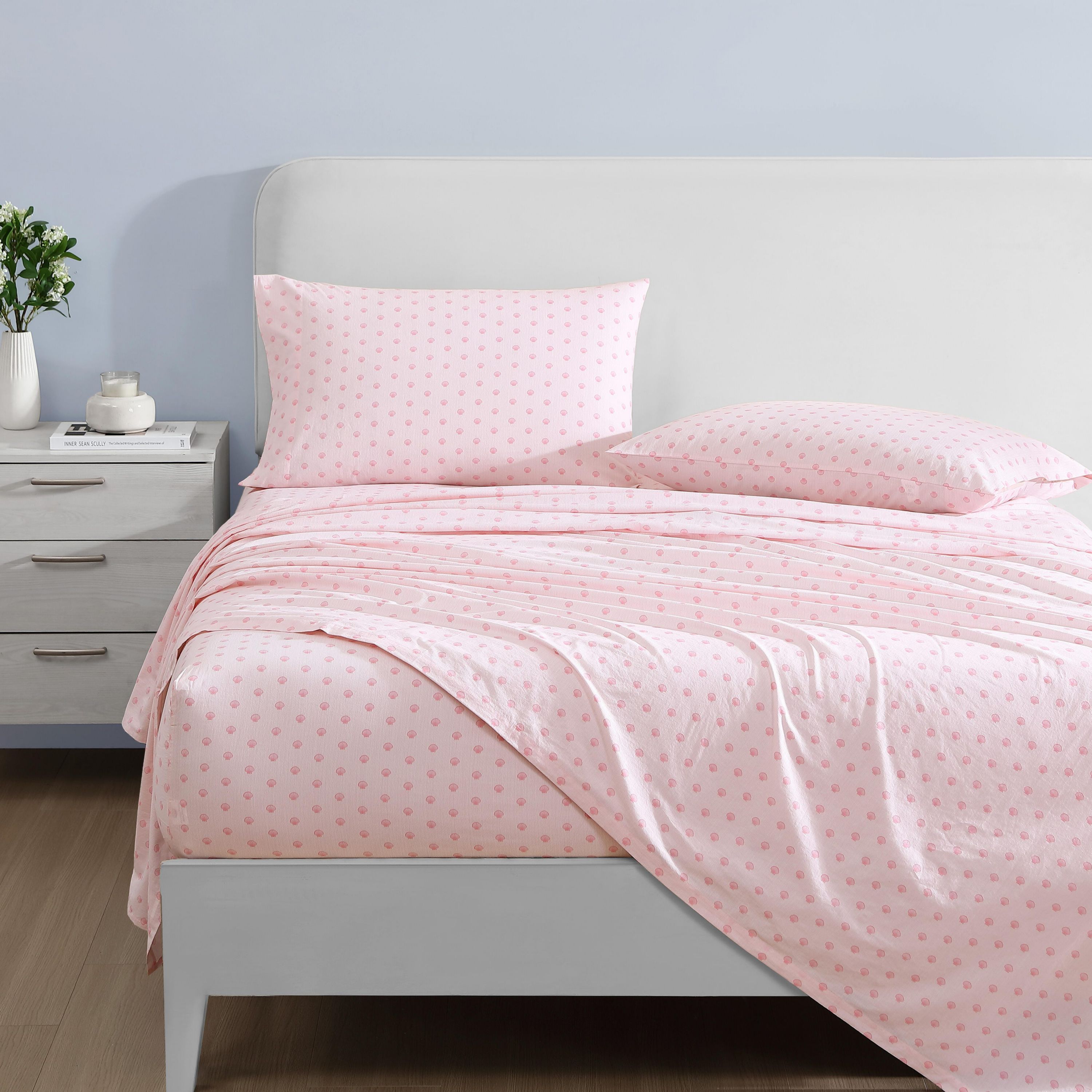 Scallop Dollop 100% Cotton Sheet Set