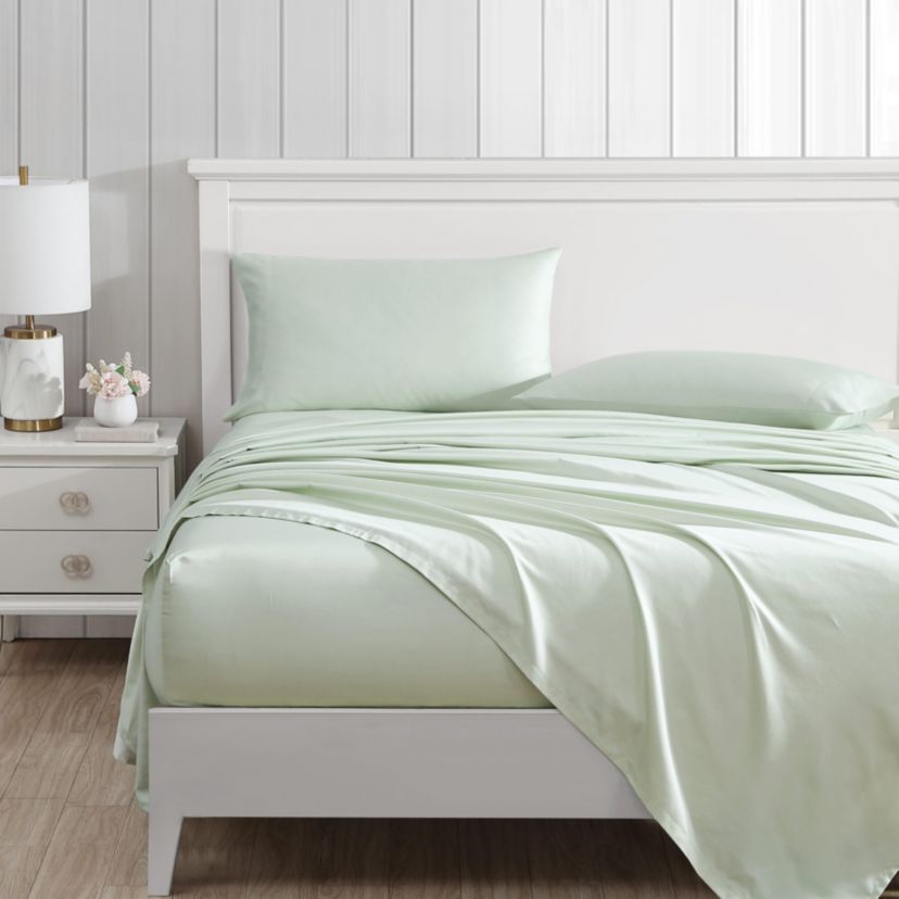 Solid T800 Cotton Blend Sheet Set