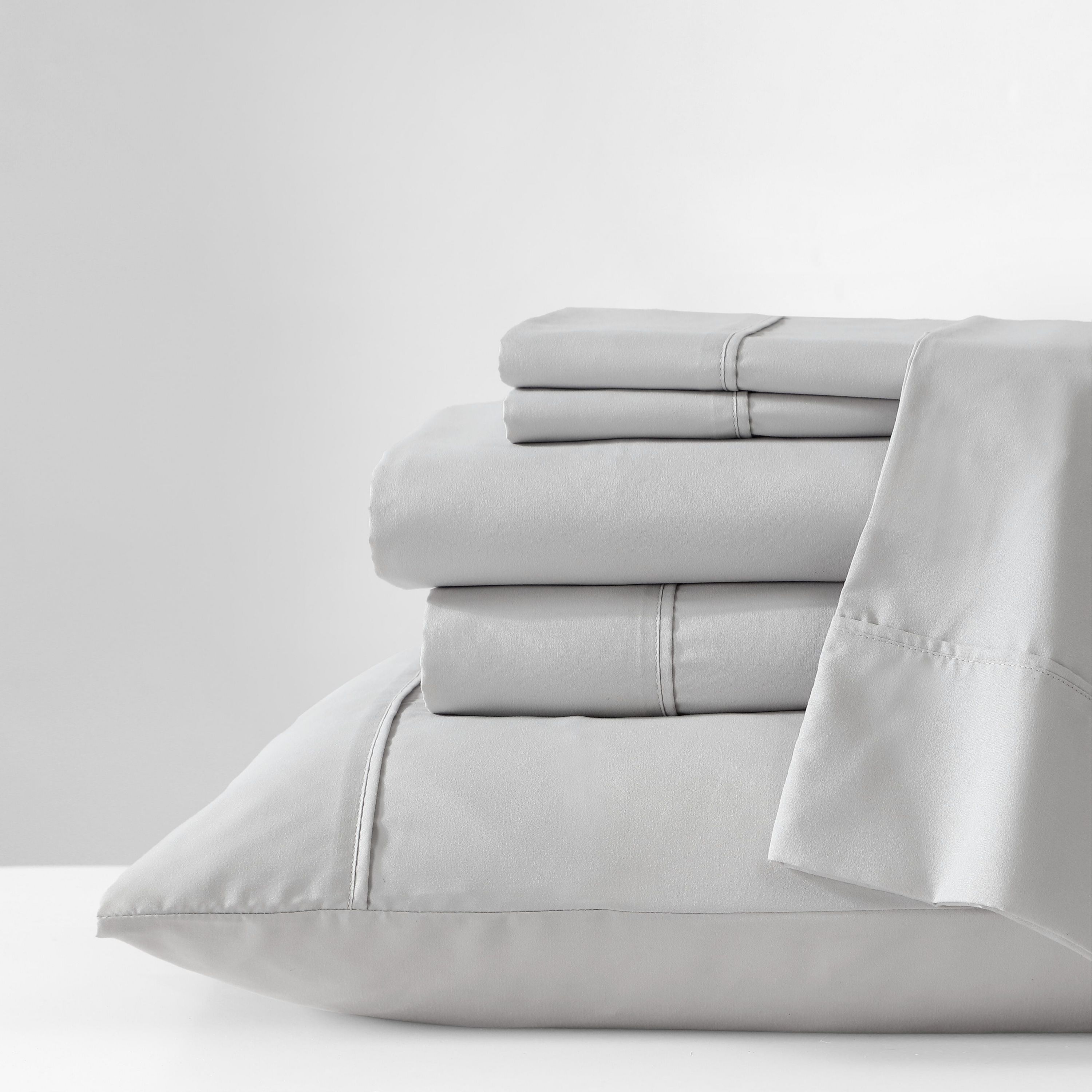 Solution Solid Microfiber Sheet Set