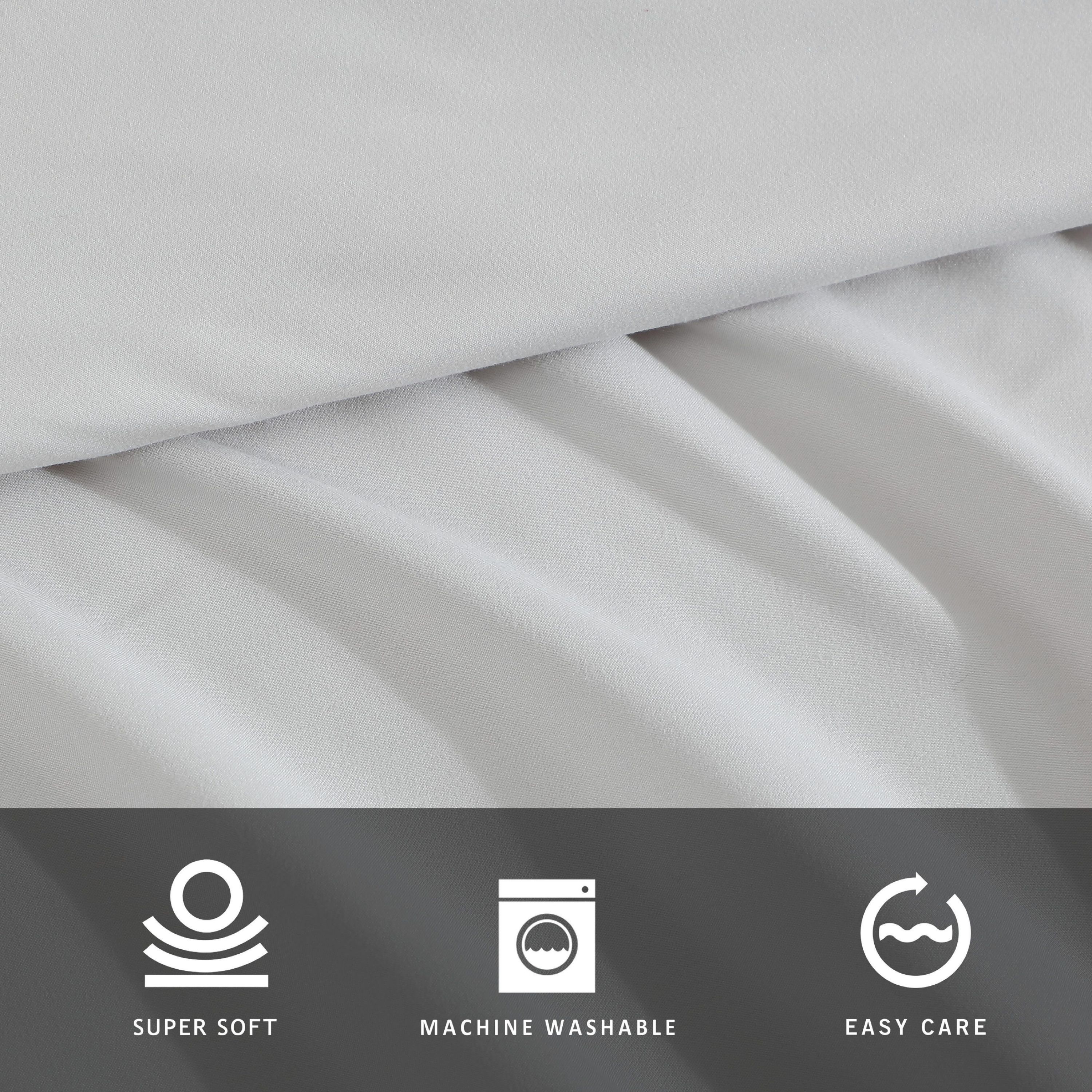 Solution Solid Microfiber Sheet Set