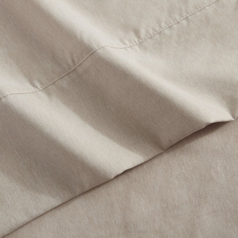 Solid Cationic Brushed Microfiber Sheet Set