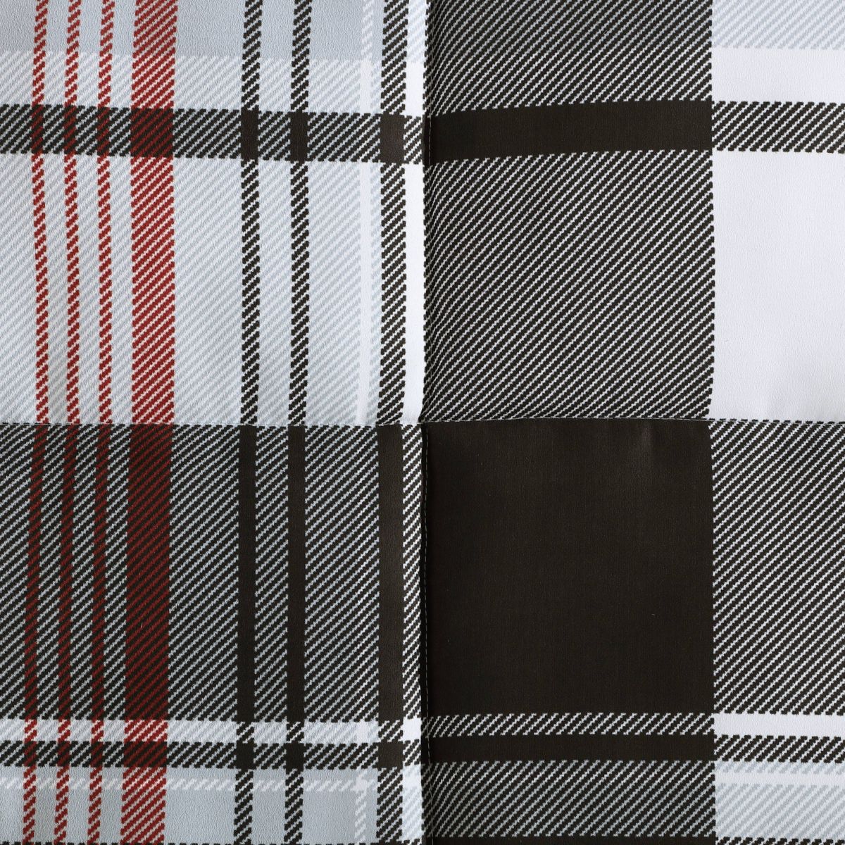 Normandy Plaid Microfiber Comforter-Sham Set