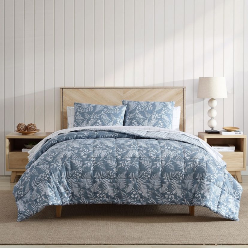 Fern Garden Microfiber Comforter-Sham Set