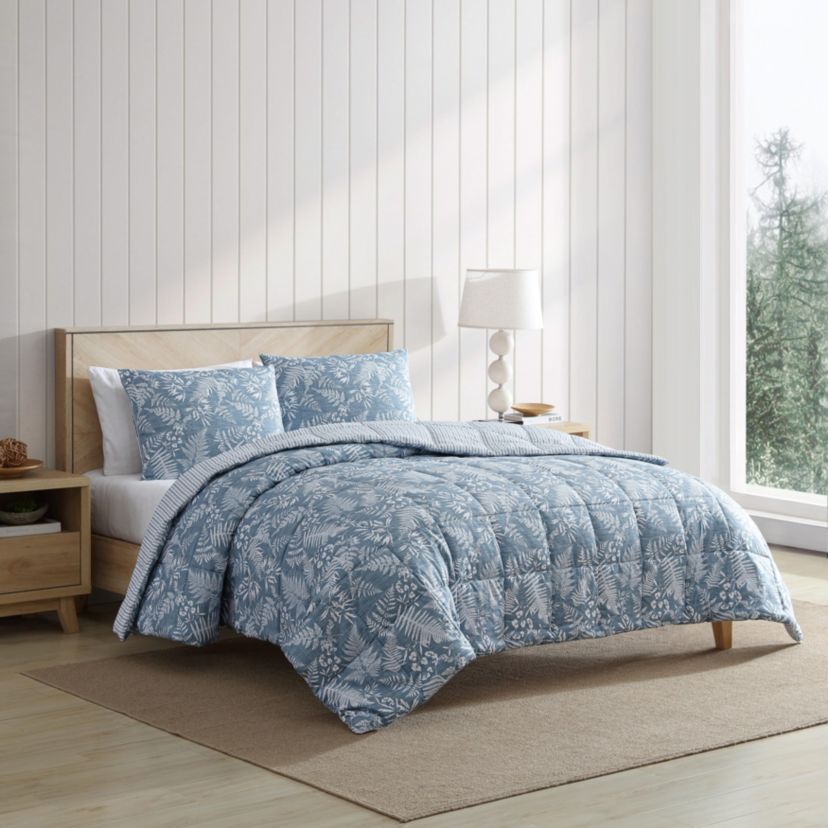 Fern Garden Microfiber Comforter-Sham Set