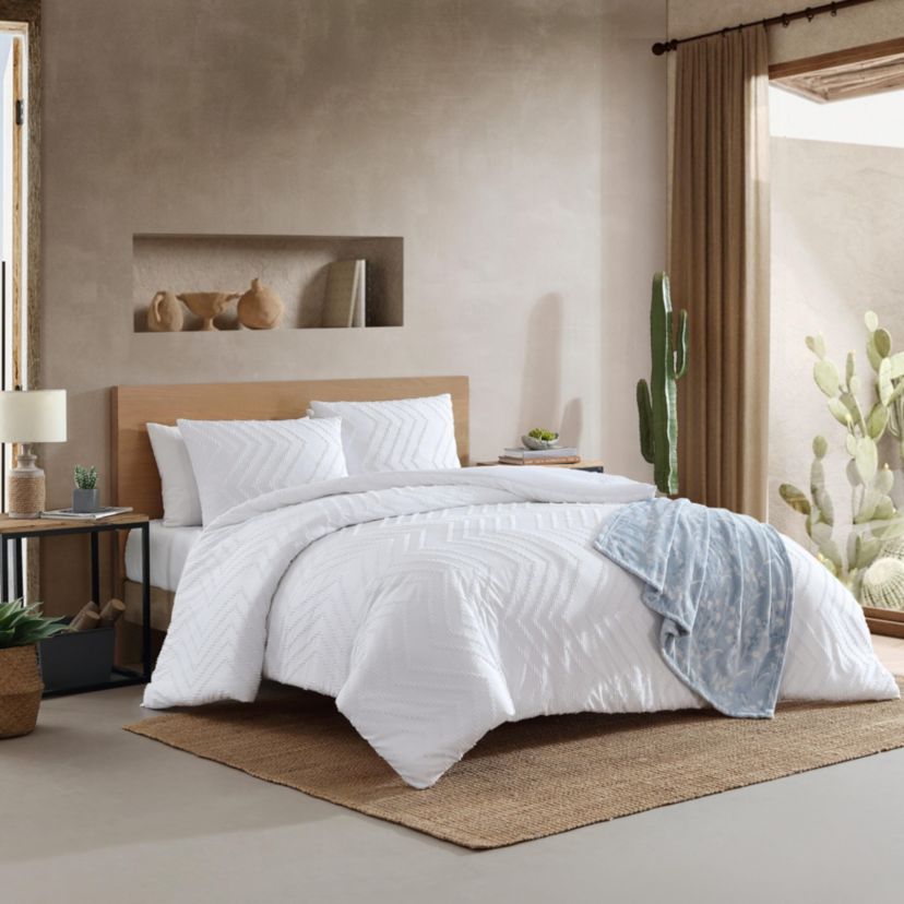 Prarie Zig Zag Microfiber Comforter Sham Bonus Set