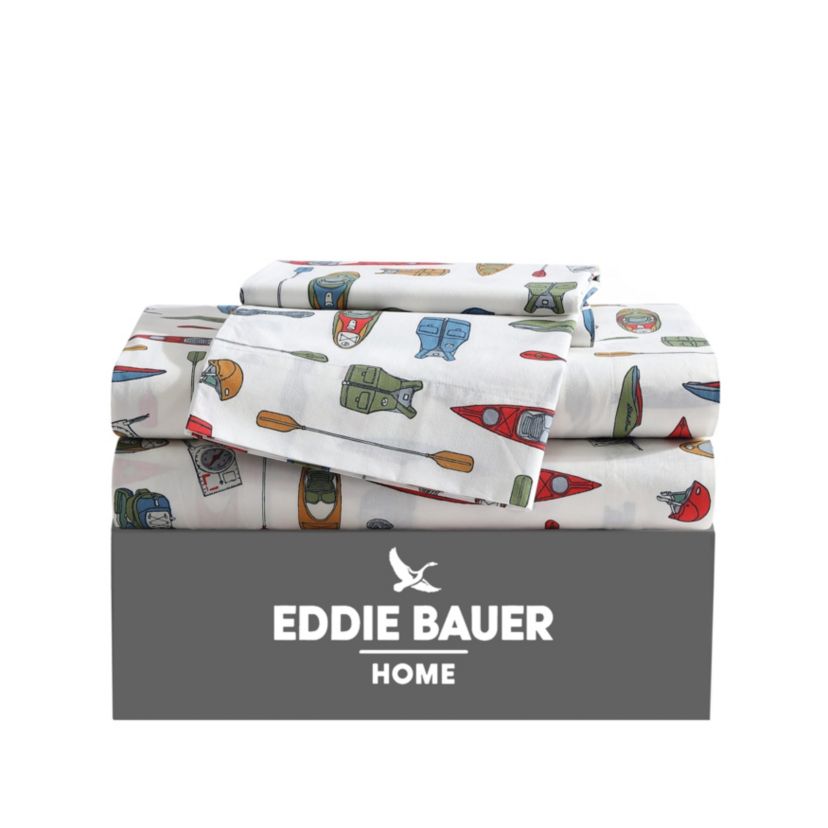 Kayak Adventure 100% Cotton Sheet Set