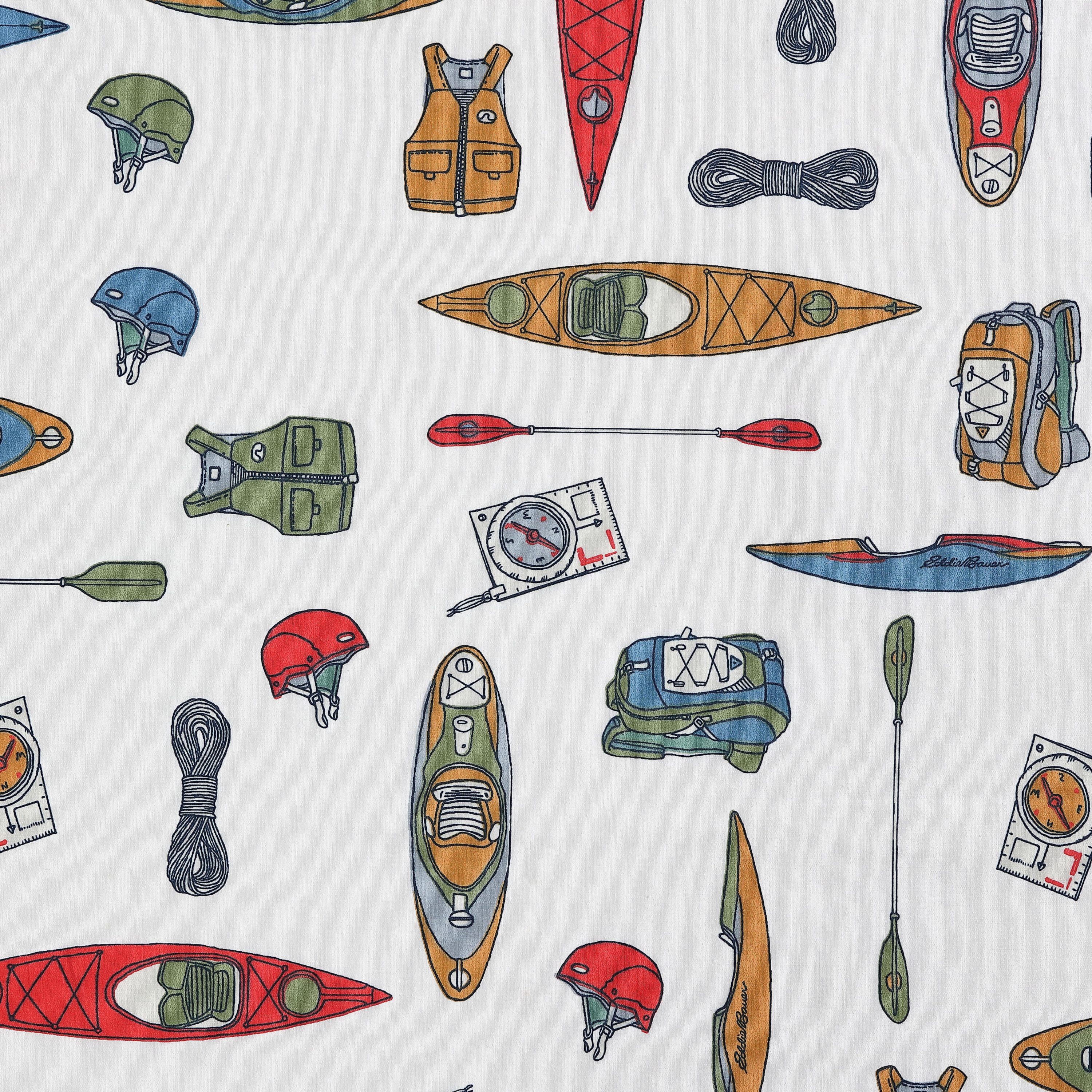 Kayak Adventure 100% Cotton Sheet Set