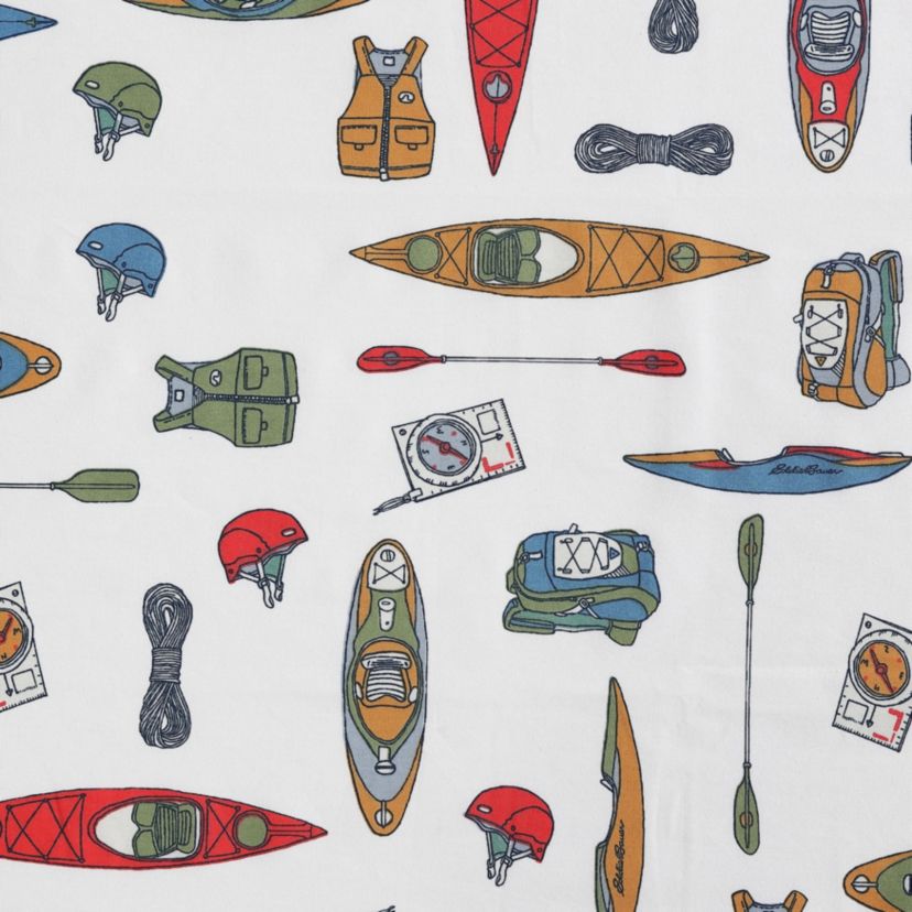 Kayak Adventure 100% Cotton Sheet Set
