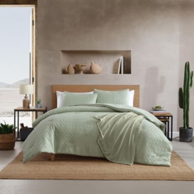 Sedona Geometric Microfiber Comforter Sham Bonus Set