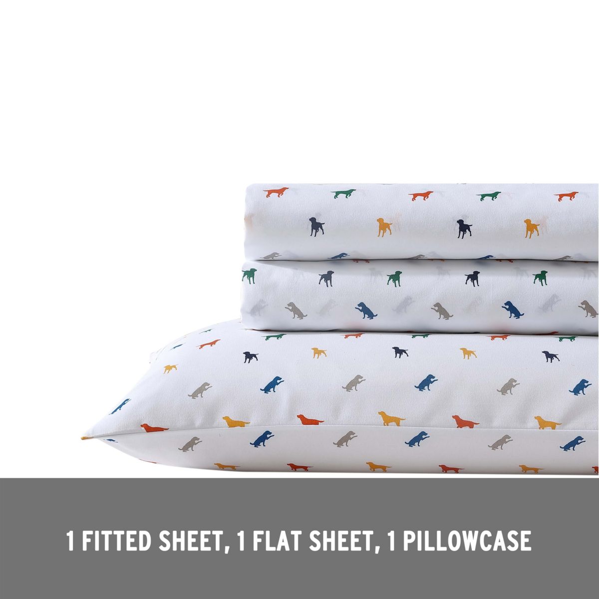 Buddy The Dog Microfiber Sheet Set