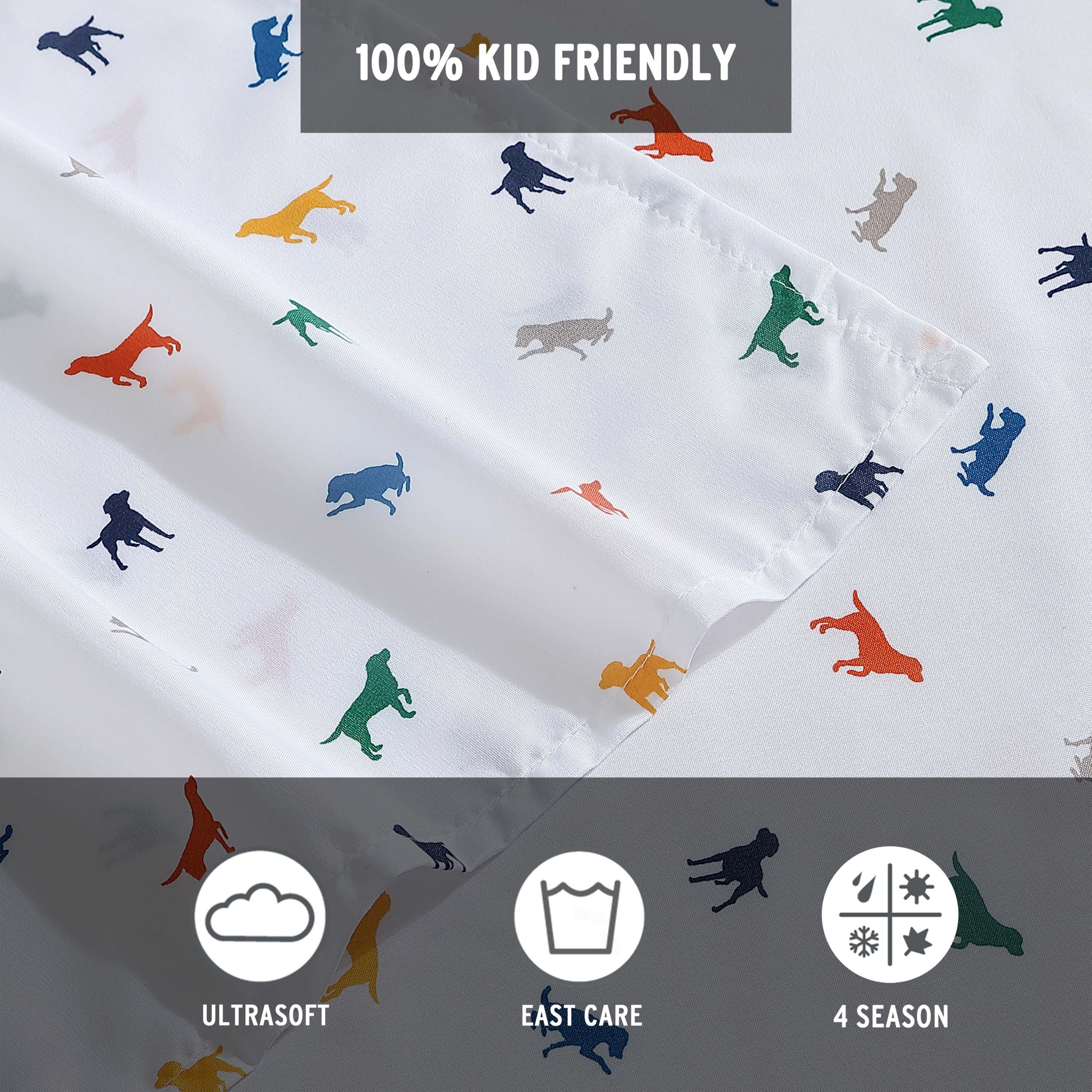 Buddy The Dog Microfiber Sheet Set