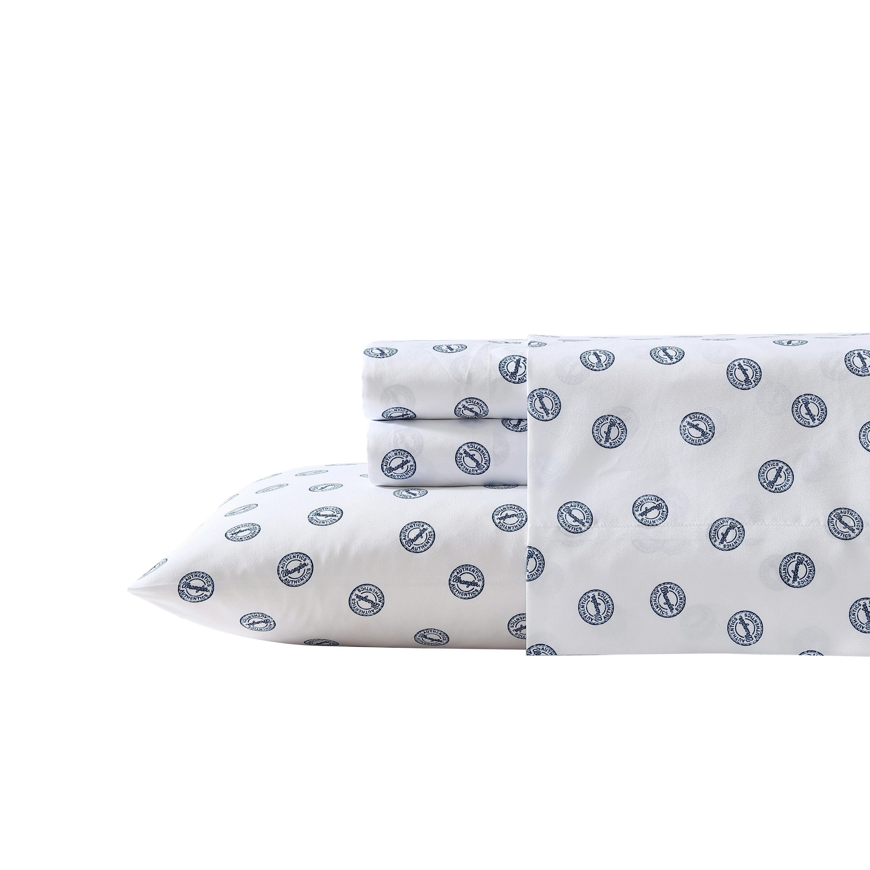 Tossed Button Microfiber Sheet Set
