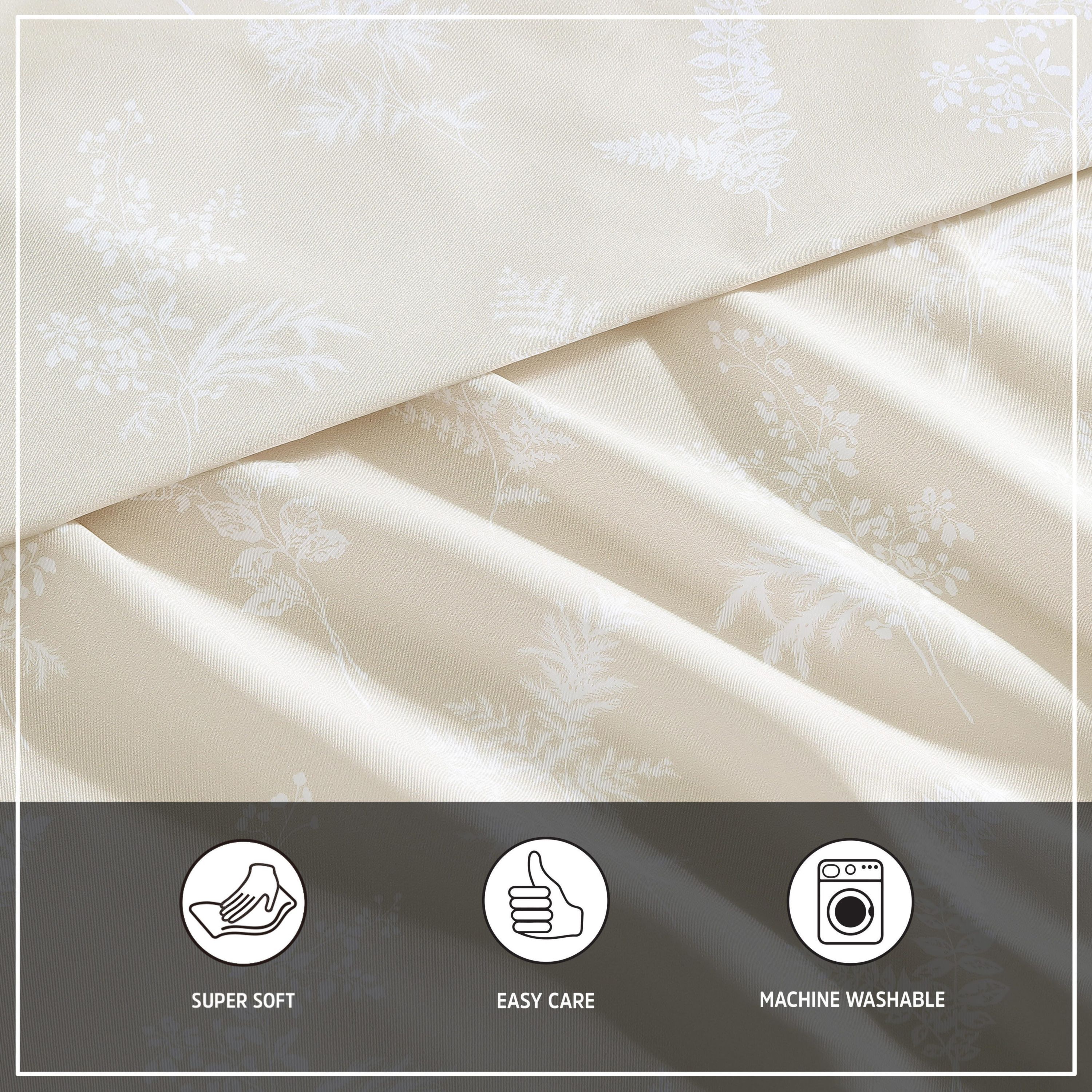 Foliage Microfiber Sheet Set