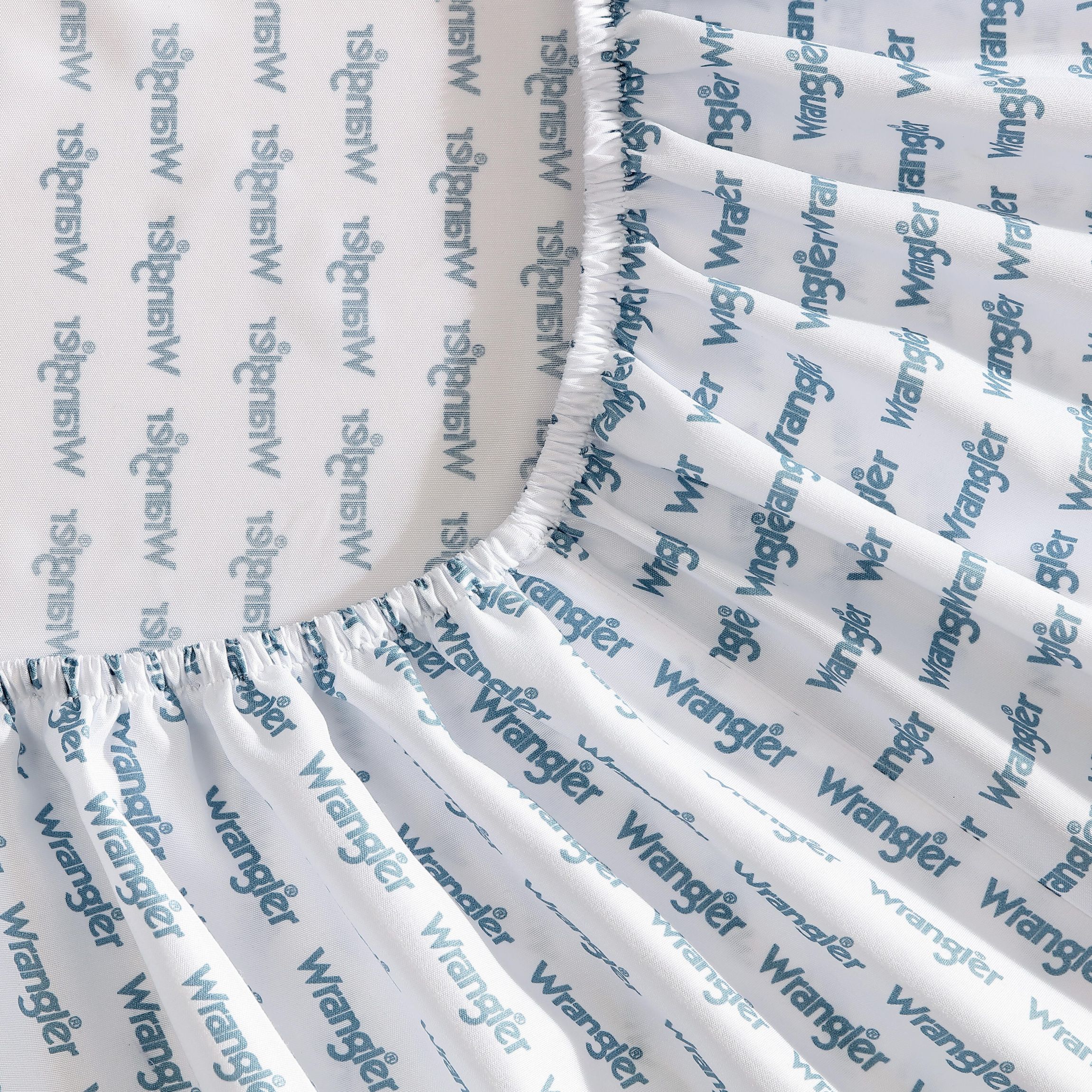 Stamped Logo Microfiber Sheet Set