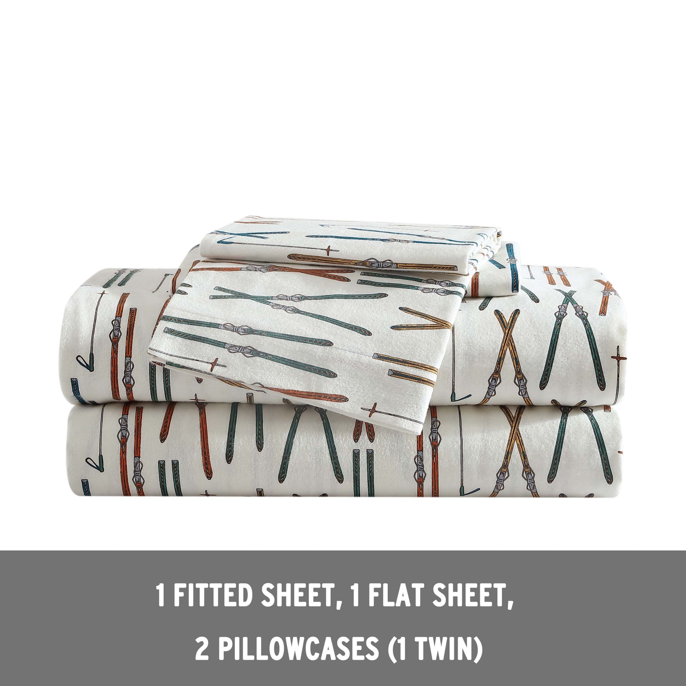 Ski Line 100% Cotton Sheet Set