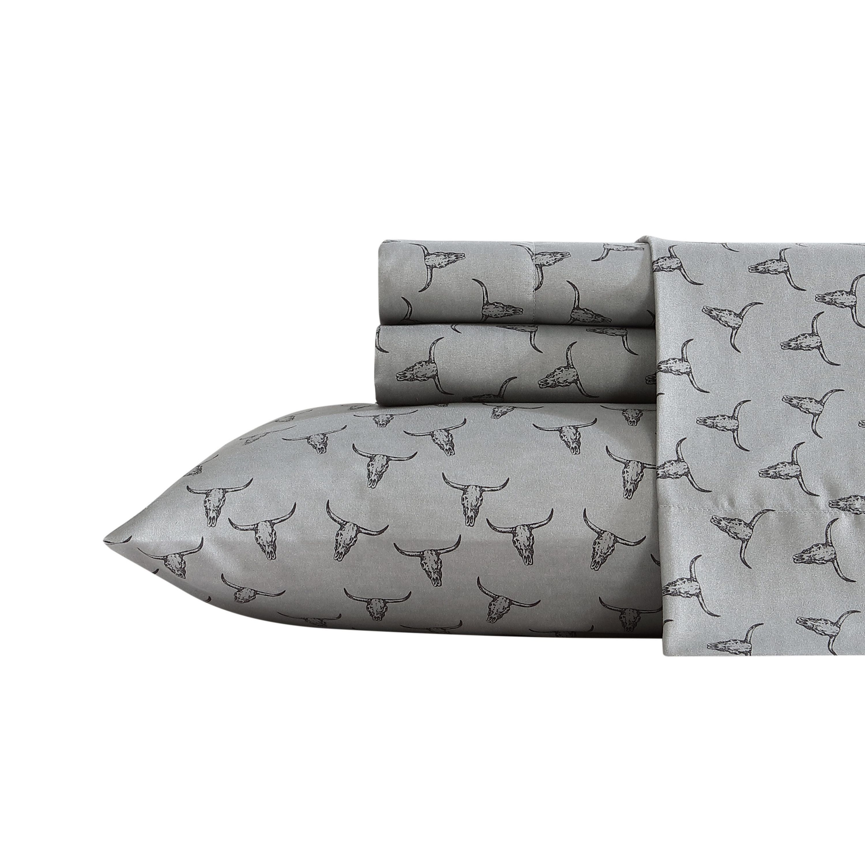 Steer Skulls Microfiber Sheet Set