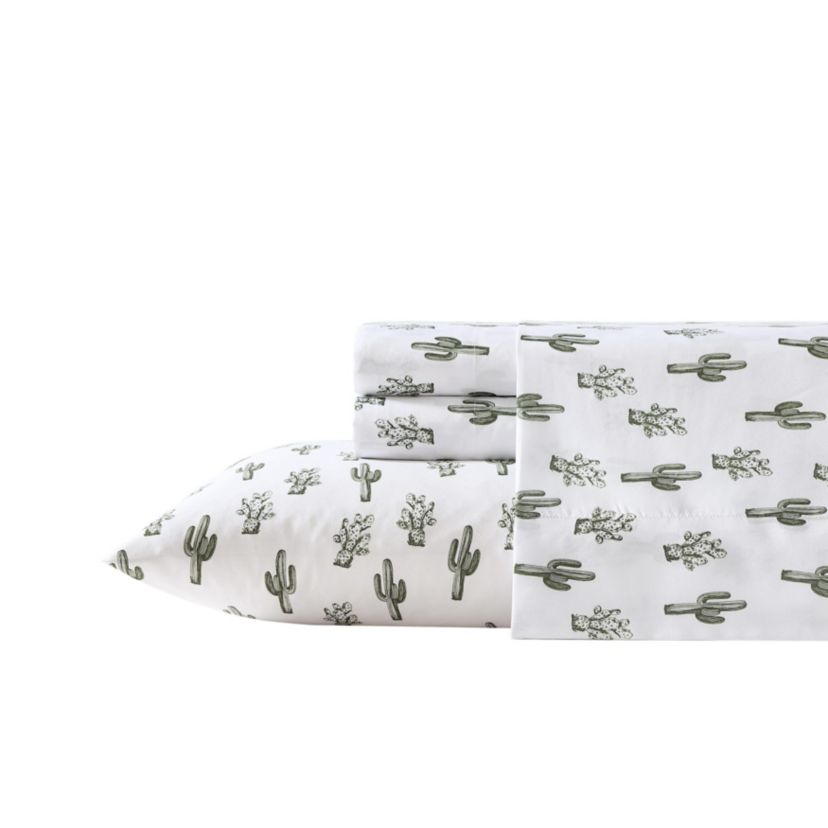 Cacti Microfiber Sheet Set