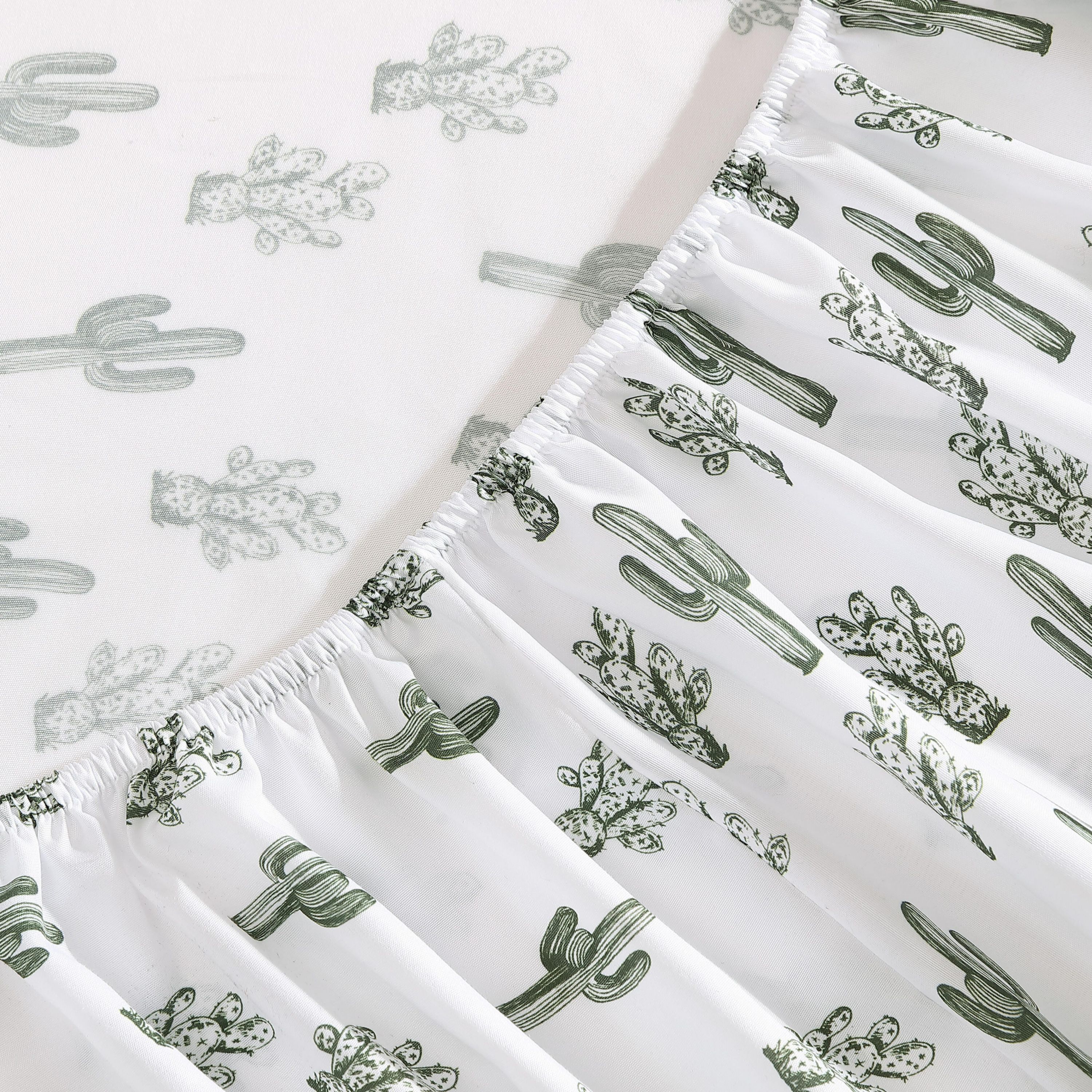 Cacti Microfiber Sheet Set