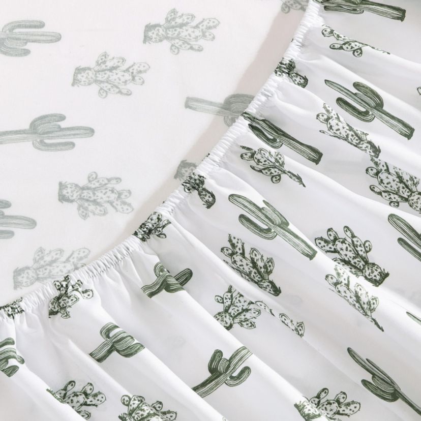 Cacti Microfiber Sheet Set