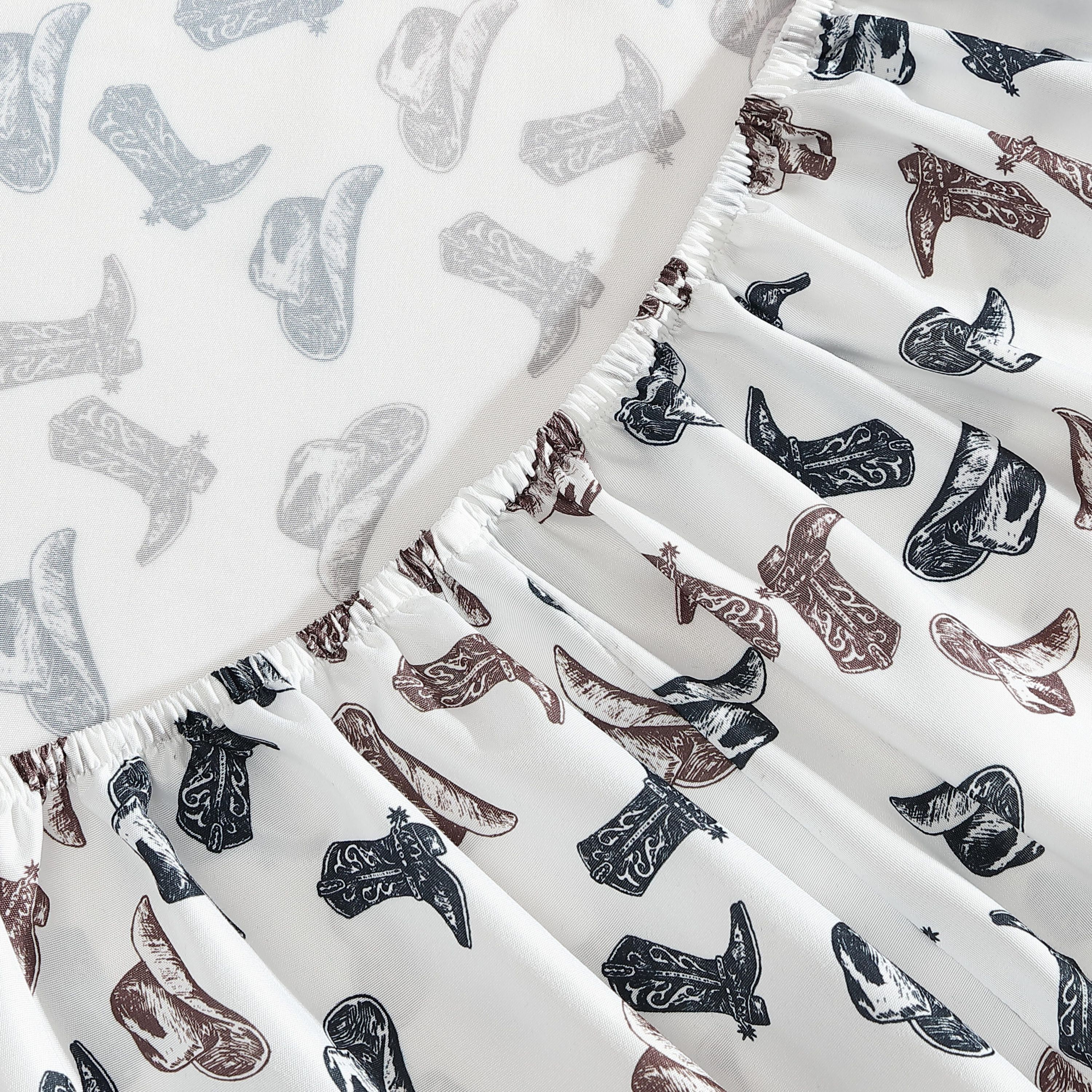 Boots N Hats Microfiber Sheet Set